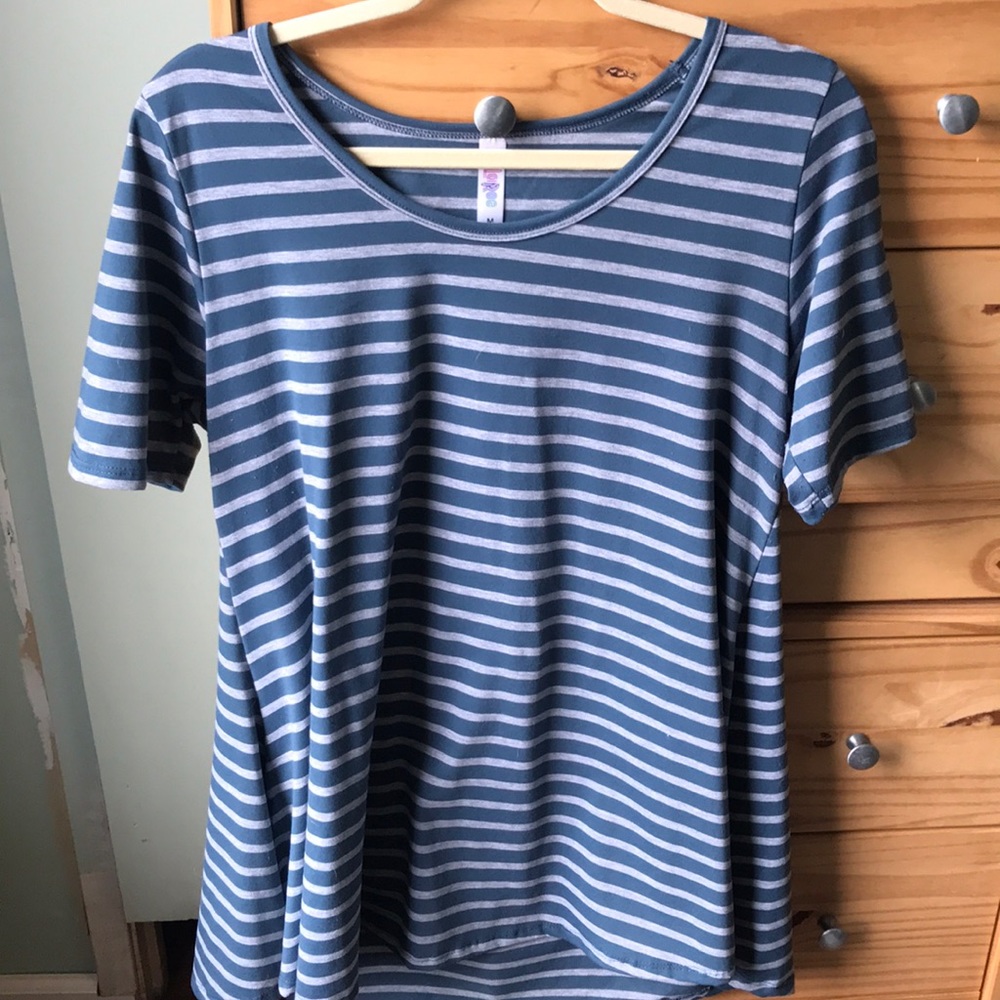 Lularoe Perfect Tee Striped